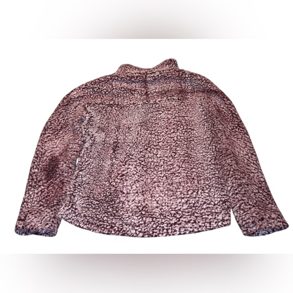 Altar'd State Mauve Teddy Jacket Size Medium - Picture 2 of 4